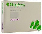 SC293299 - Mepiform Safetac Self-Adherent Soft Silicone Dressing 2 x 3