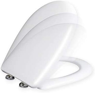 Toilet Seat and Lid with Cushioned Fall - Fits Gala Elia
