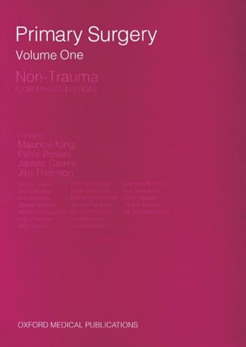 KING:PRIMARY SURGERY VOL.1:NON-TRAUMA LOW PRICED EDITION PAPER: 1: Non-Trauma