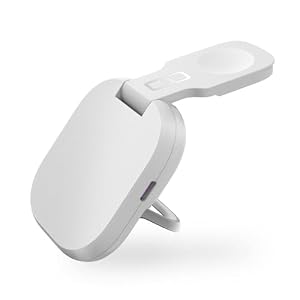 CIO NovaWave 3Way+ 3in1ワイヤレス充電器 Qi2 MagSafe iPhone/Watch/AirPods対応(ホワイト)