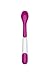 OXO Tot Plastic Feeding Spoons With Travel Case- Teal & Pink