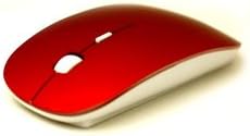 Hoolies Optical Wireless Mouse (Red)