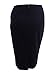 Nine West Women's Bi Stretch Slim Skirt, Black 2
