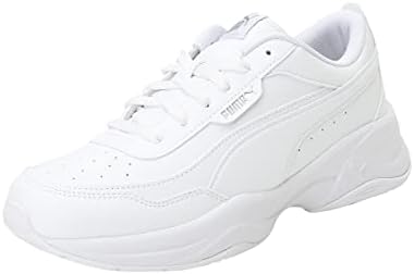 Damen Cilia Mode Shoes, Puma White-Puma Silver, 38 EU
