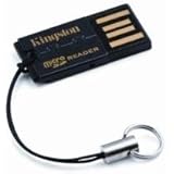 Kingston G2 USB 2.0 microSDHC Flash Memory Card Reader FCR-MRG2 (Black)