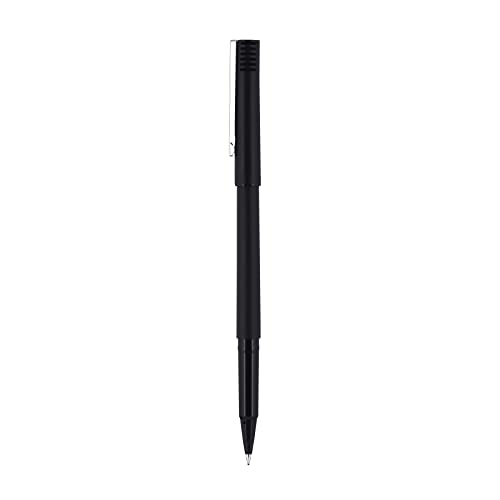 uniball Roller Rollerball Pens Fine Point Micro Tip, 0.5mm, Black, 12