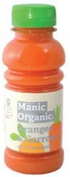 Manic Organic Oranges &amp; Carrots 25cl