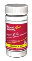 Image of PRENATAL FORMULA TABS NAT/WL Size: 100