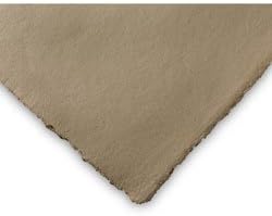 Shizen Deckle Edge Cardstock Paper - 200 gsm Tan - 9731731 D