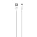 Belkin Lightning to USB Cable - MFi-Certified iPhone Lightning Cable (6-inch), White, Compatible with iPhone 11, 11 Pro, 11 Pro Max and previous iPhone models with Lightning connector