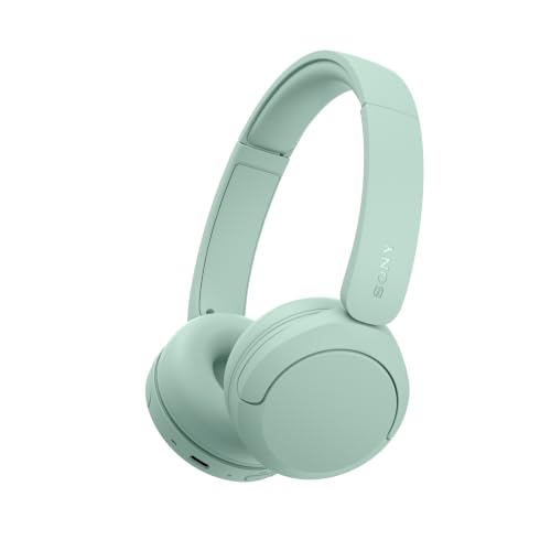 Sony WH-CH530 Wireless On-Ear Bluetooth Headphones with Microphone, Mint