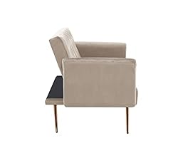 ERYE 3 in 1 Upholstered Futon Sofa Loveseat