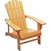 Kotulas Classic Peach Painted Wood Adirondack Chair