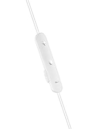 Monster Claridad HD dentro de oído auriculares bluetooth, color blanco y cromo