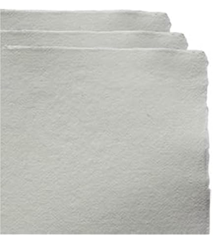 Khadi Handgemaakt Paperback Boek 15 x 15 cm Wit Medium Glad