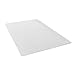 Amazon Basics Polycarbonate Office Chair ‎Rectangular Mat for Hard Floors, 47 x 51-Inch, Clear