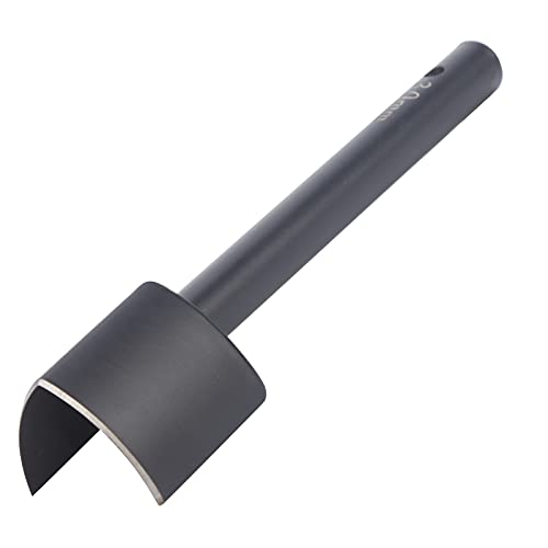 V Shape Leather Punch Half-Round Strap End Punch for Strap Belt Wallet Bag (30mm)