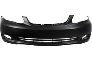 Evan Fischer Bumper Cover Compatible with 2005-2008 Toyota Corolla, Sedan, CE & LE Models, Primed, Front, CAPA