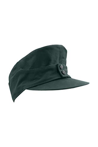 WW2 German M43 Heer EM Summer HBT Field Cap Reed Green-L (60-61)
