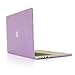 TopCase 15-Inch Macbook Pro A1398 with Retina Display 3-in-1 Bundle Crystal Purple Hard Case Cover with Matching Color Soft Silicone Keyboard Cover,LCD HD Clear Screen Protector (LATEST VERSION / No DVD Drive / Release June 2012) and TopCase Mouse Pad