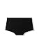 Boody Women's Boyleg Brief Underwear - Boy Shorts Underwear for Women, Seamless Panties for Women - Low Rise & Full Coverage Boyshorts, Bamboo Viscose for All-Day Comfort - Black, Small