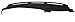 WOLF DashMat 0886-00-25 Original Dashboard Cover Dodge Ram Pickup (Premium Carpet, Black)