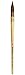da Vinci Watercolor Series Artissimo Paint Brush, Round Pure Kolinsky Red Sable, Size 3 (428-03)