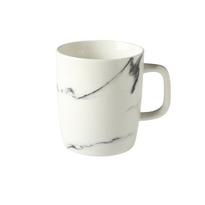 Blue Stones Modern Marble Decorative Pattern Ceramic Mug Home Office Porcelain Coffee Milk Tea Drinking Mug Creative Drinkware