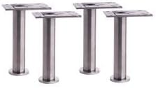 LegPro Adjustable Cabinet Leg levelers Stainless Steel 8 1/4-8 5/8" (X4) Multi-Purpose