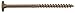 Simpson Strong-Tie SDWS22300DB-R50 Strong-Drive SDWS Timber Screw (Exterior Grade) — 0.220 in. x 3 in. T40, Tan (50-Qty)