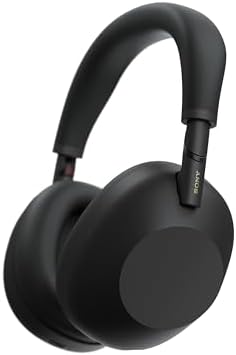 Sony WH-1000XM6 The Best Noise Canceling Wireless Headphones, HD NC Processor QN3, 12 Microphones, Adaptive NC Optimizer, Mastered by Engineers, Studio-Quality, 30-Hour Battery, Black