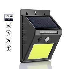 Cratos 24 COB Solar Motion Sensor Wall Light