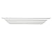 Woodland Products CMS24W Crown molding 24-Inch Shelf, White Finish
