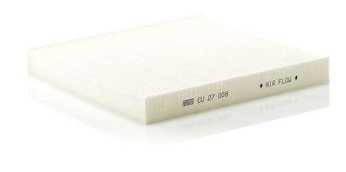MANN-FILTER CU 27 008 Filtre à air de cabine - VÉHICULE DE TOURISME + UTILITAIRES