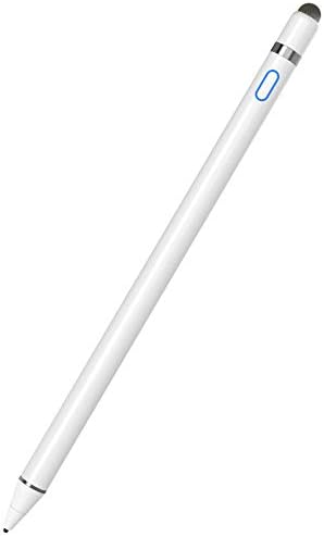 Zspeed タッチペン スタイラスペン Ipad Iphone Android対応 銅製極細1 45mmペン先 キャップ付き 導電繊維 高感度 自動オフ ツムツム 軽量 Usb充電式