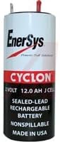 Enersys (Hawker) Cyclon 0840-0004 J-Cell 2 Volt/12 Amp Hour Sealed Lead Acid Battery