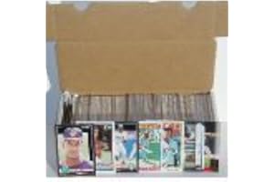TOPPS, UPPER DECK MLB Baseball Card Collector Box Over 500 Different Cards. Great Mix of players from the last 25 years. Ships in a new brand new factory sealed white box perfect for gift giving.