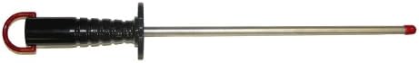 DMT DS4F 14-Inch Diamond Steel Sharpening Rod, Fine Grit, Black, 14 inch