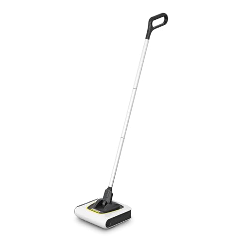 KÄRCHER Scopa elettrica KB 5 per la pulizia rapida di tutti i pavimenti, batteria agli Ioni di litio con autonomia 30 minuti, vano raccolta 370 ml, doppio giunto flessibile, facile da usare