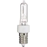 JD E14 75W Dimmable Halogen 120V JD75/CL European JD-130V/75W