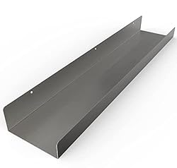 DIY CARTEL Made in USA Floating Metal Wall Shelf