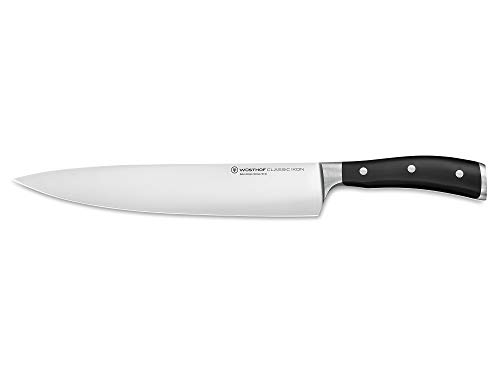 Wuesthof Classic Ikon 10 Inch Chef’s Knife, Black