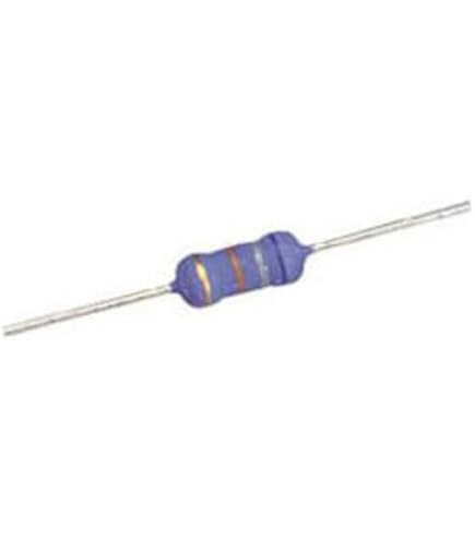 thumbnail image 2 of Uxcell 20pcs 3W Metal Oxide Film Resistors – 10 Ohm, 5% Tolerance, Lead Type 2 of 3