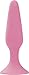 Pure Love 4.5 Inch Silicone Anal Butt Plug, Pink Color, Adult Sex Toy, Classic Sex Toy