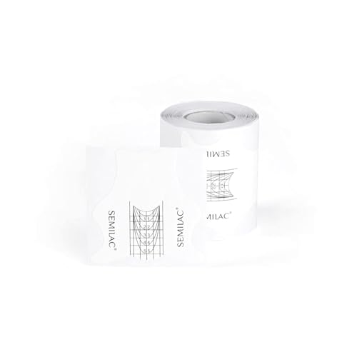 Semilac Moules à ongles fins - 100 pièces