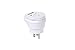 SKROSS Combo World to USA Travel Adapter for Travel from Around The World to Countries That use The American or Schuko Standard