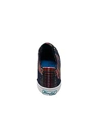 Blowfish Malibu Women's Play Navy Campus Plaid 10 M