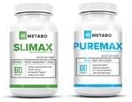 METABO PUREMAX &amp; SLIMAX COMBO - Add To Any Diet, Reduce Appetite, Burn Fat And Increase Energy!