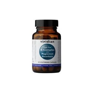 Viridian – High Five B-Complex with Magnesium Ascorbate: 90 Vegetarian Capsules