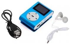 Hot Selling LCD Screen Mini Clip Mp3 Player Electronic Sports Metal Mini MP3 Music Player Support 32GB Micro SD TF Card